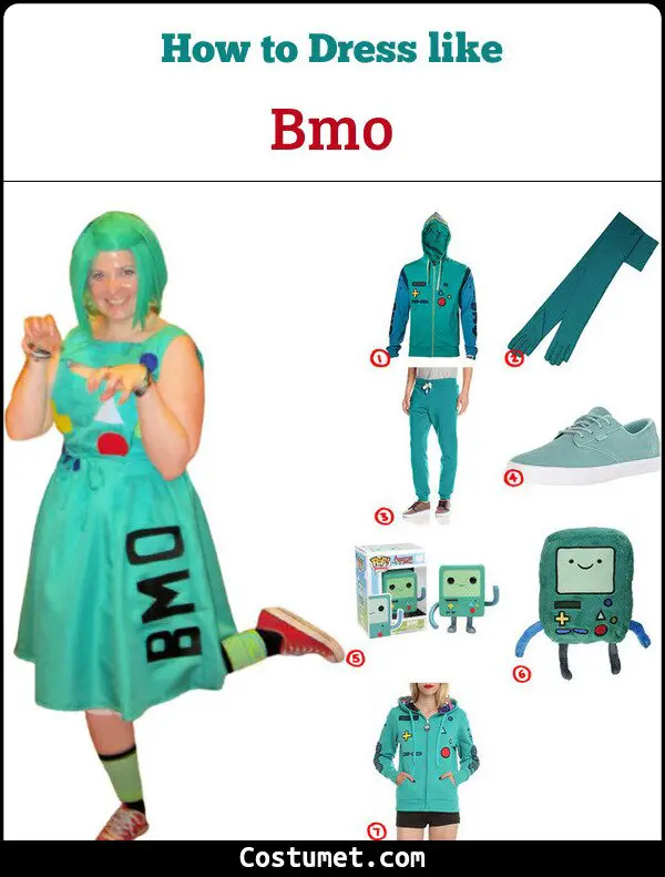 Bmo Costume for Cosplay & Halloween