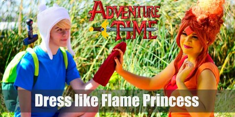 Adventure Time's Flame Princess Costume