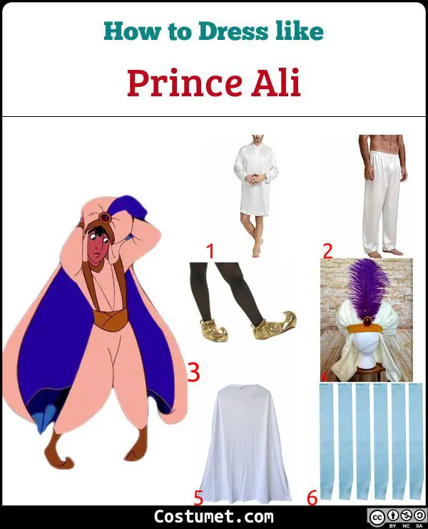 Prince Ali Costume for Cosplay & Halloween