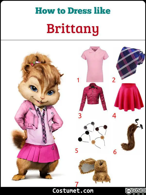 Brittany Costume for Cosplay & Halloween. 