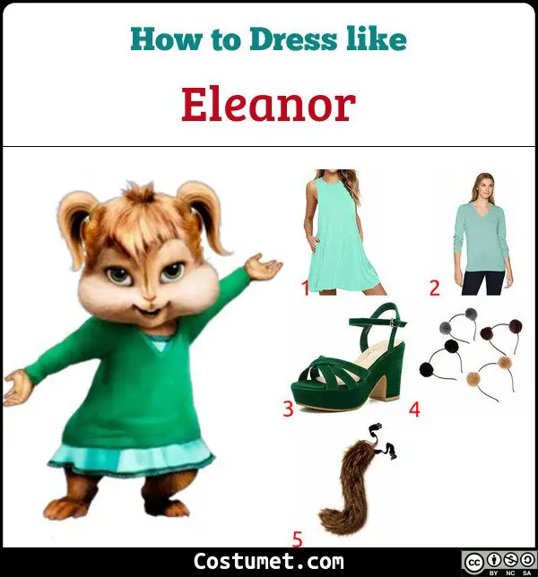 Eleanor Costume for Cosplay & Halloween