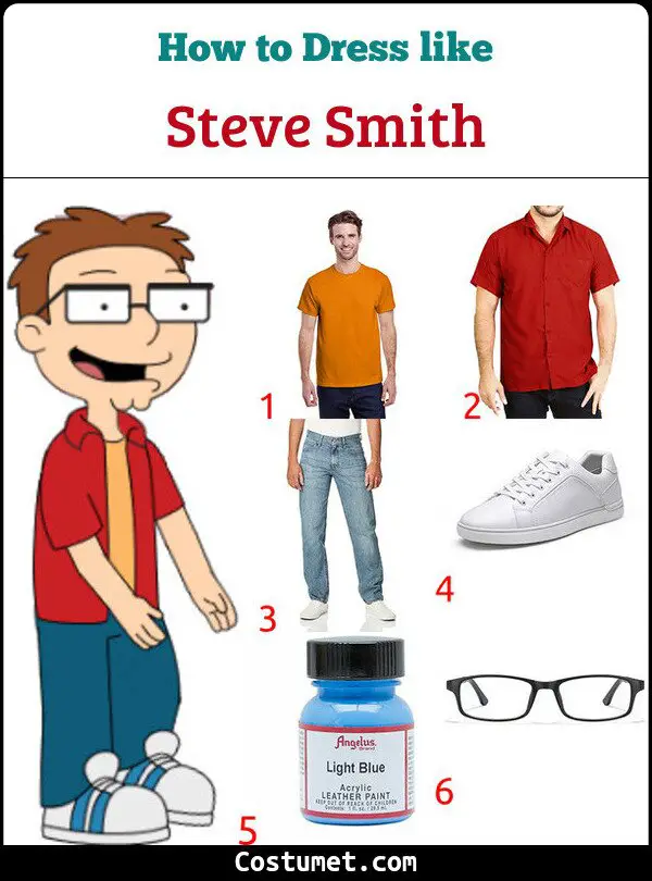 Steve Smith Costume for Cosplay & Halloween