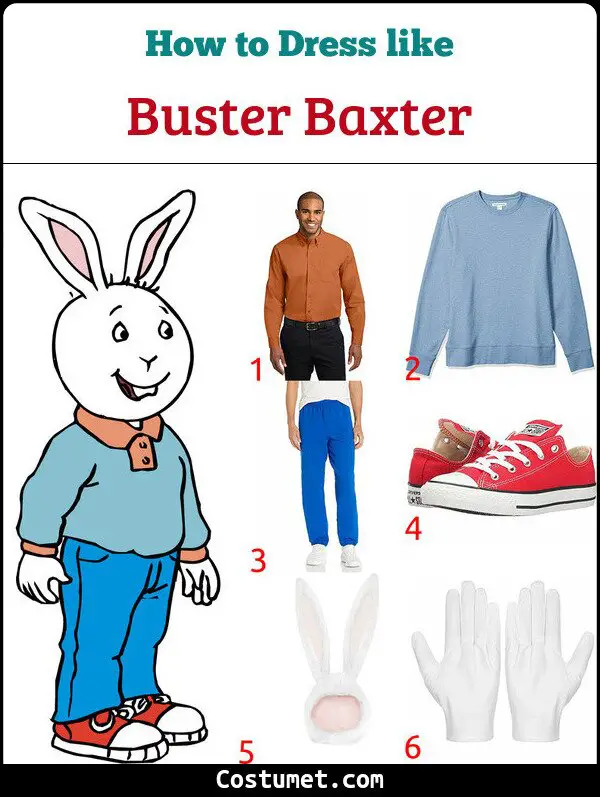 Buster Baxter Costume for Cosplay & Halloween