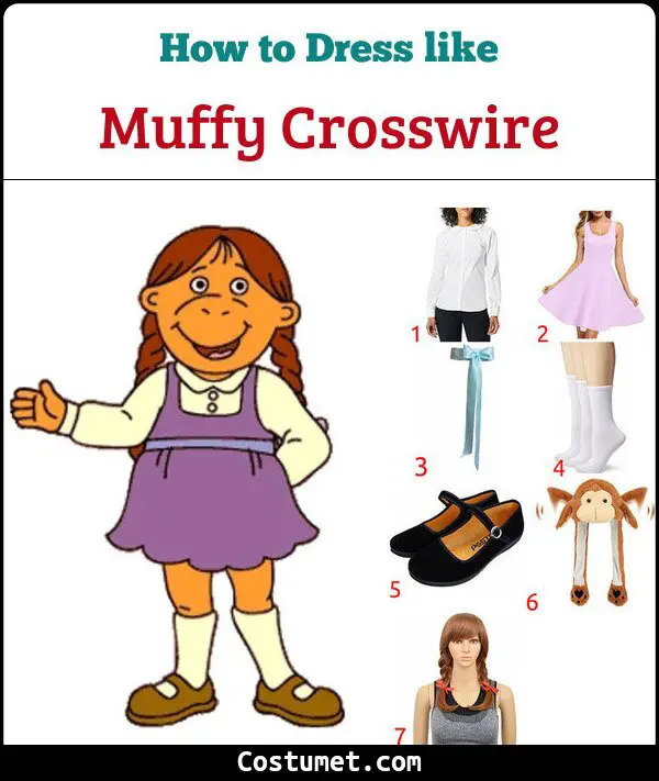 Muffy Crosswire Costume for Cosplay & Halloween