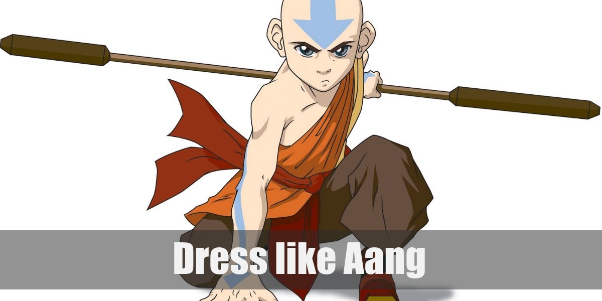 Indifference pedal typist Aang Costume for Cosplay & Halloween 2022