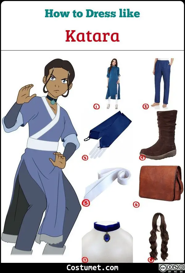 Katara Costume for Cosplay & Halloween