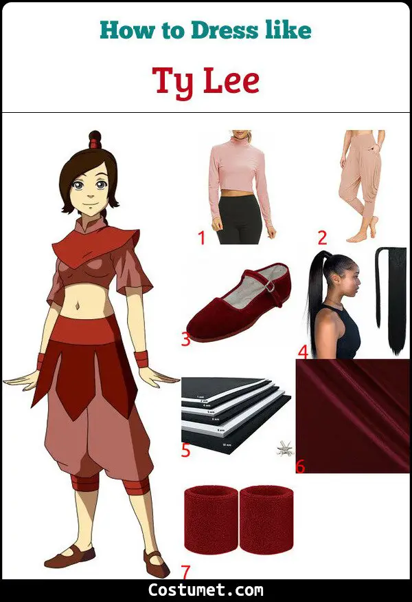 Ty Lee Costume for Cosplay & Halloween