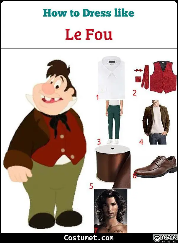 Le Fou Costume for Cosplay & Halloween