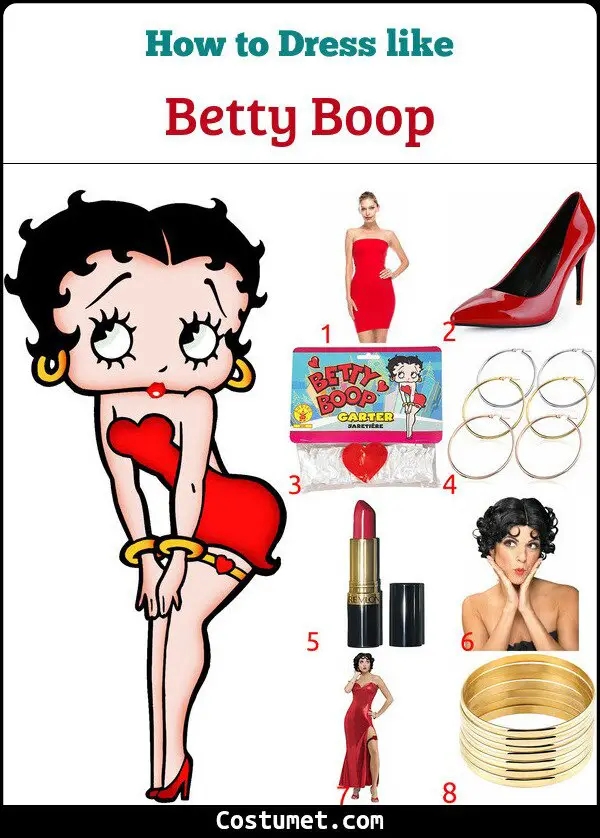 How to make Betty Boop costume.