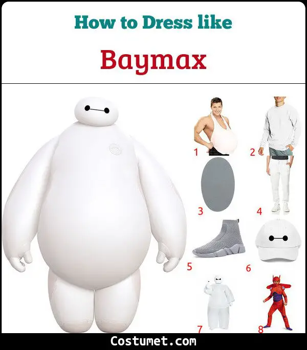 Baymax Costume for Cosplay & Halloween