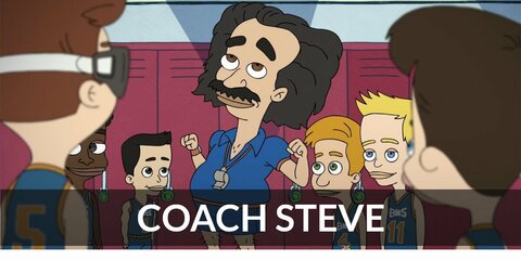 Coach Steve (Big Mouth) Costume