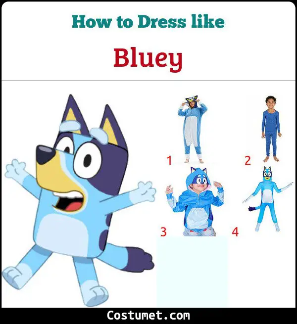 Bluey Costume for Cosplay & Halloween