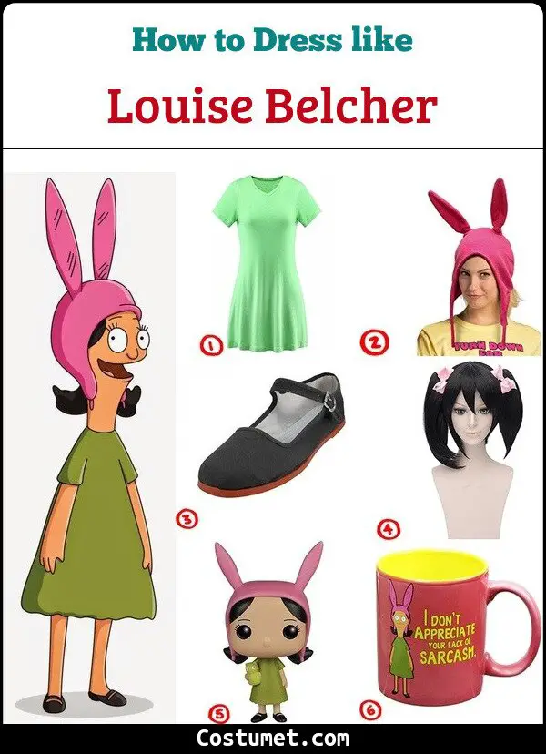 Diy Louise Belcher Costume Iucn Water