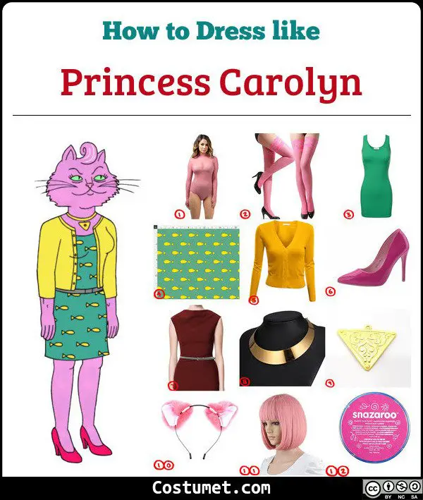 Princess Carolyn Costume for Cosplay & Halloween