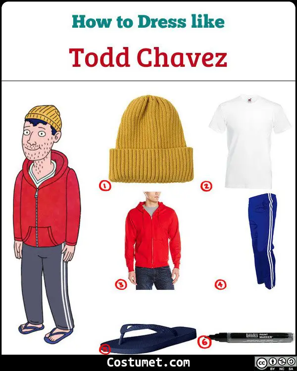 Todd Chavez Costume for Cosplay & Halloween