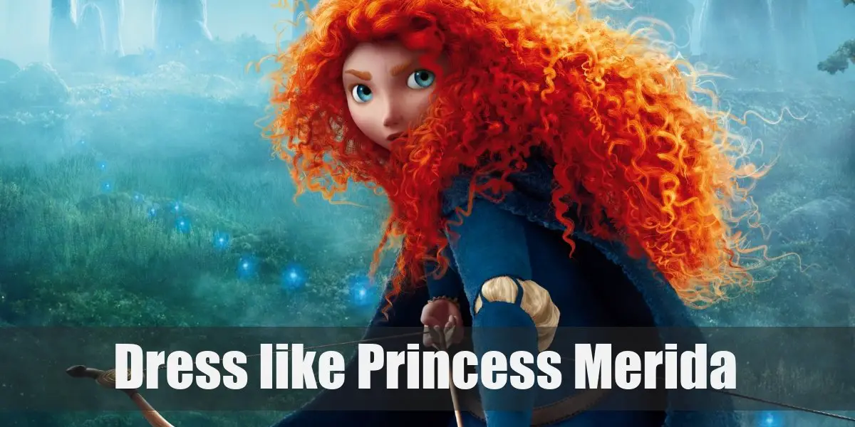 The Princess Merida from Brave Costume for Halloween