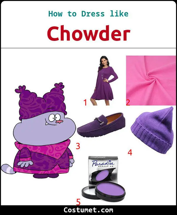 Chowder Costume for Cosplay & Halloween