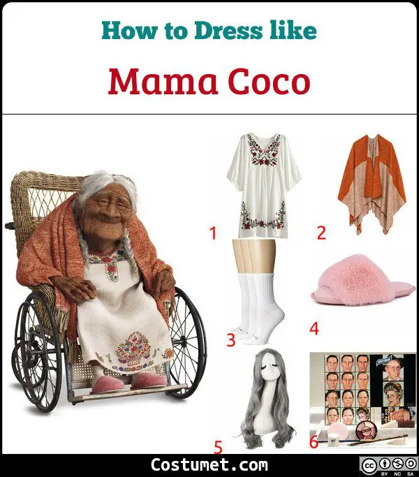 Mama Coco Costume for Cosplay & Halloween