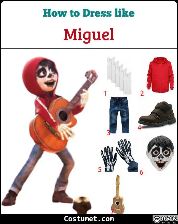 Miguel Costume for Cosplay & Halloween