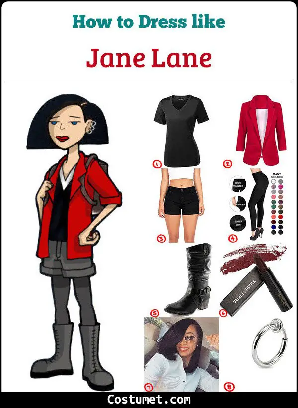 Jane Lane Costume for Cosplay & Halloween