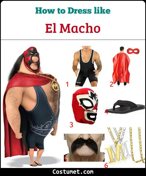 El Macho Costume for Cosplay & Halloween