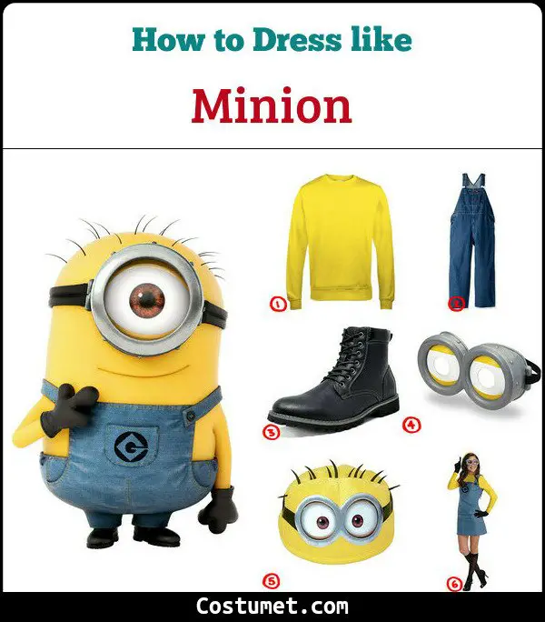 The Minion (Despicable Me) Costume for Cosplay & Halloween