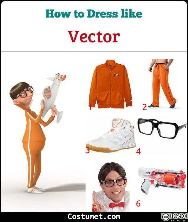 Vector Costume for Cosplay & Halloween