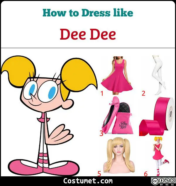 Dee Dee Costume for Cosplay & Halloween