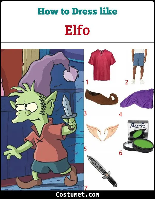 Elfo Costume for Cosplay & Halloween