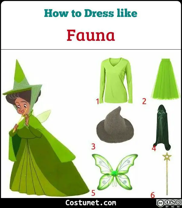 Fauna Costume for Cosplay & Halloween