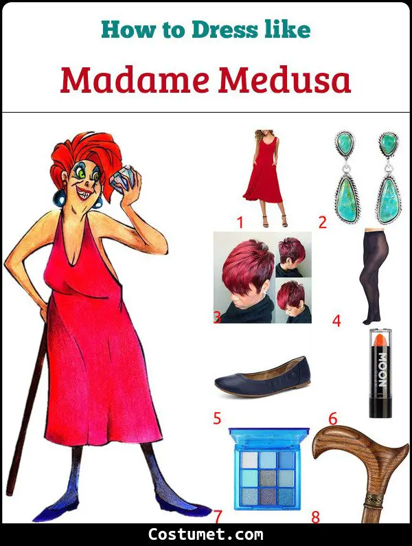 Madame Medusa Costume for Cosplay & Halloween