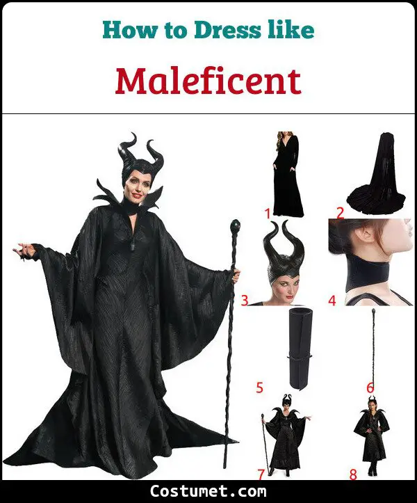 Maleficent Costume for Cosplay & Halloween