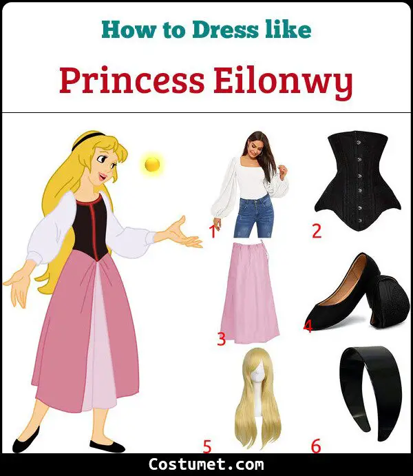 Princess Eilonwy Costume for Cosplay & Halloween
