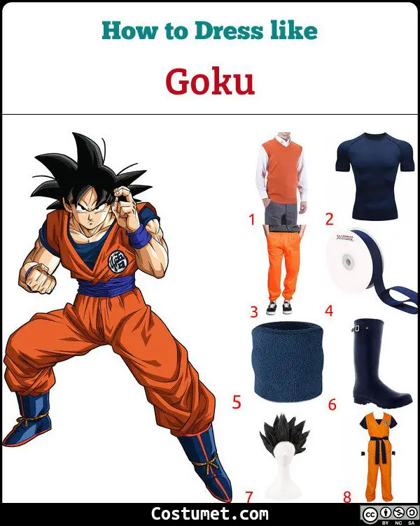 Goku Costume for Cosplay & Halloween
