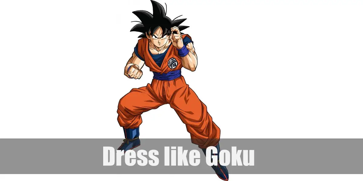 papapanda Kids Costume for Son Goku Training Suit T-Shirt Shorts Orange Blue 