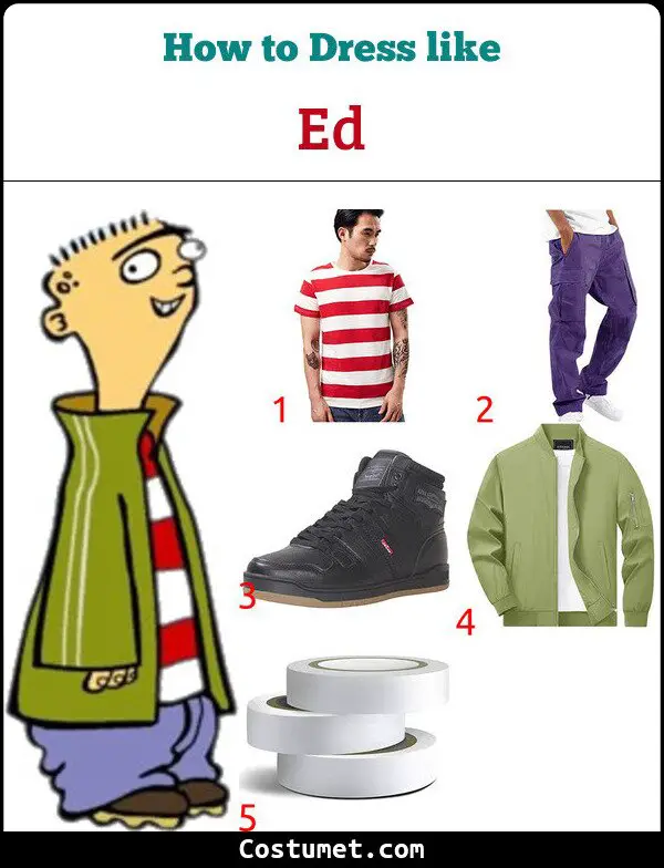 Ed Costume for Cosplay & Halloween