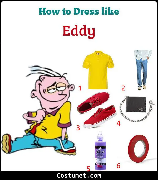 Eddy Costume for Cosplay & Halloween