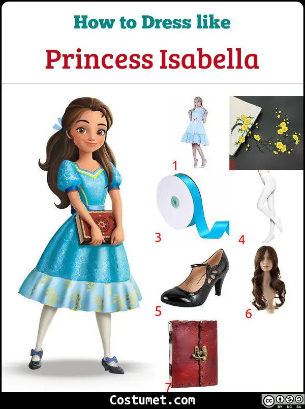 Princess Isabella Costume for Cosplay & Halloween