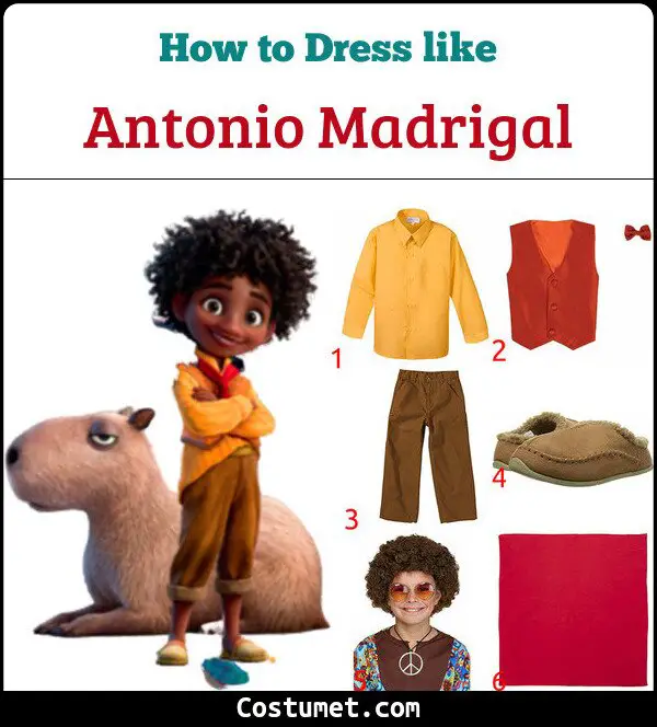 Antonio Madrigal Costume for Cosplay & Halloween