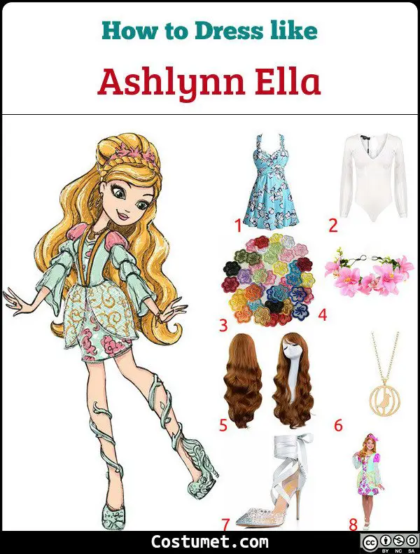 Ashlynn Ella Costume for Cosplay & Halloween