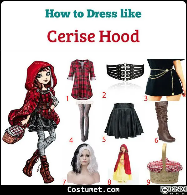 Cerise Hood Costume for Cosplay & Halloween