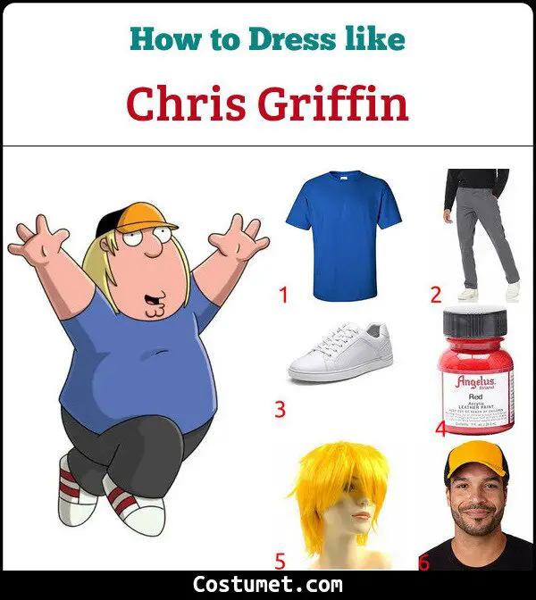 Chris Griffin Costume for Cosplay & Halloween