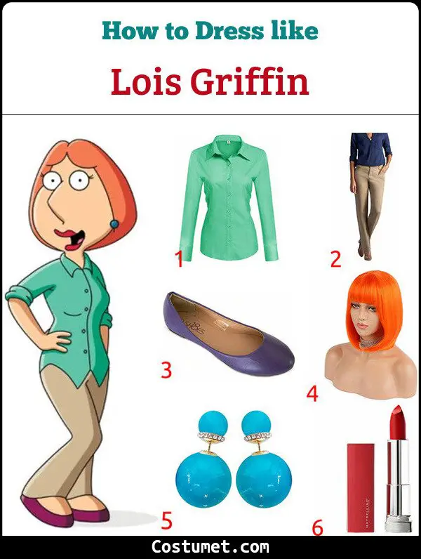 Lois Griffin Costume for Cosplay & Halloween