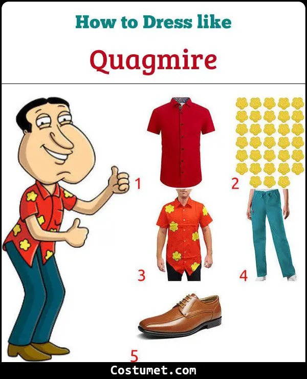 Quagmire Costume for Cosplay & Halloween