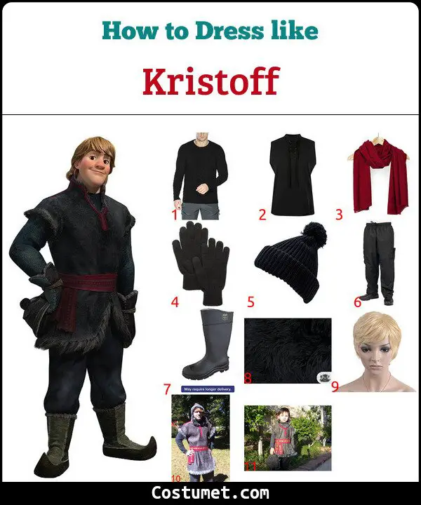 Kristoff Costume for Cosplay & Halloween