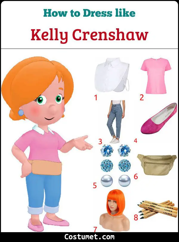 Kelly Crenshaw Costume for Cosplay & Halloween