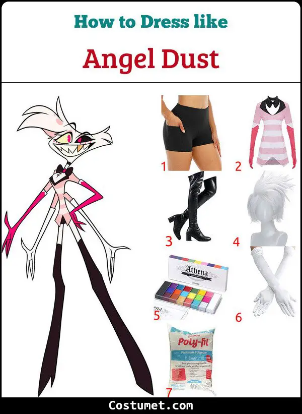 Angel Dust Costume for Cosplay & Halloween