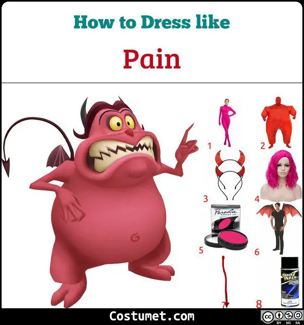 Pain Costume for Cosplay & Halloween