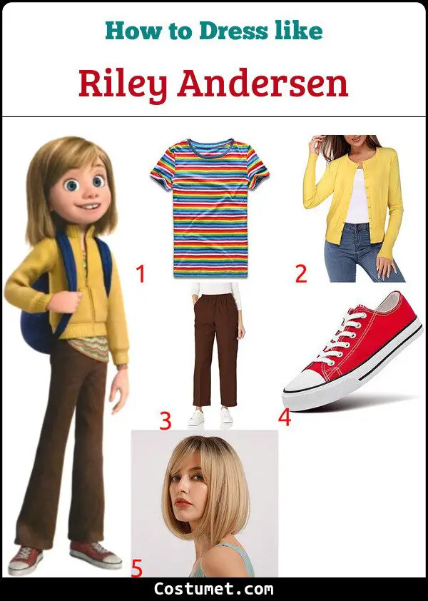 Riley Andersen Costume for Cosplay & Halloween