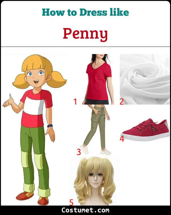 Penny Costume for Cosplay & Halloween
